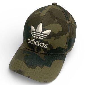 Adidas Camo SnapBack Hat Green Adjustable Cap